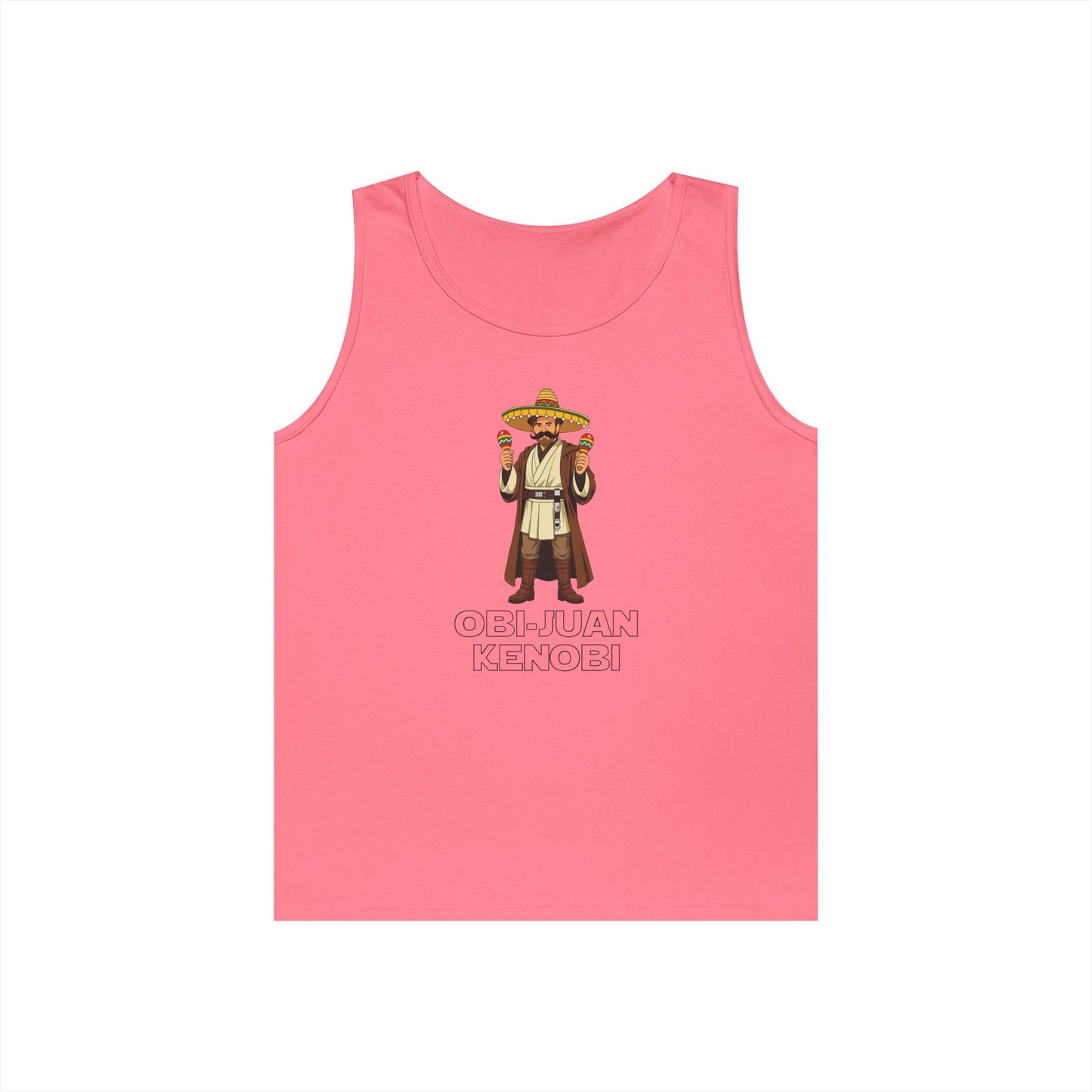 funny Obi Wan Kenobi parody sombrero maracas Cinco de Mayo tank top