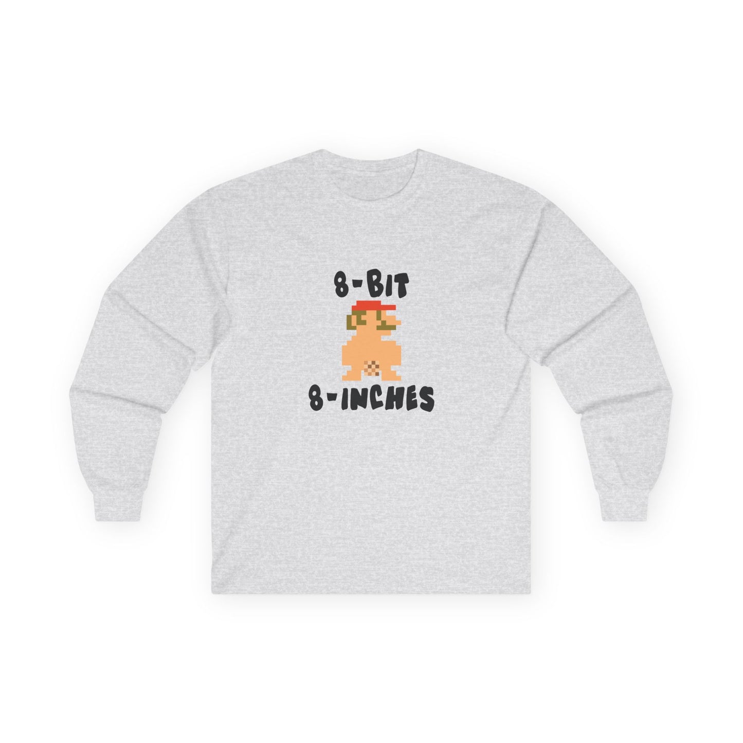 8-Bit, 8-Inches - Long Sleeve