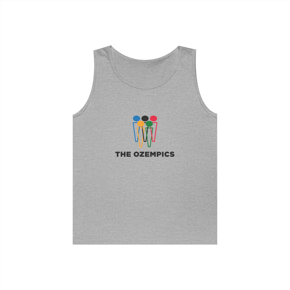 ozempics parody olympics logo skinny shapes funny tank top design