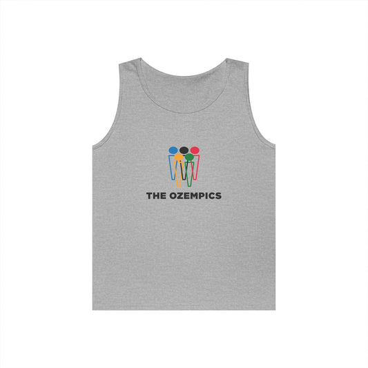 ozempics parody olympics logo skinny shapes funny tank top design