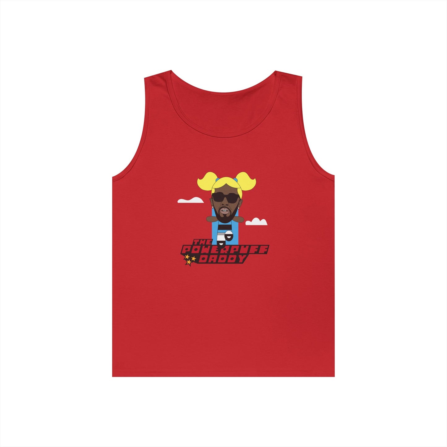 powerpuff daddy bubbles parody powerpuff girls diddy mashup funny tank top