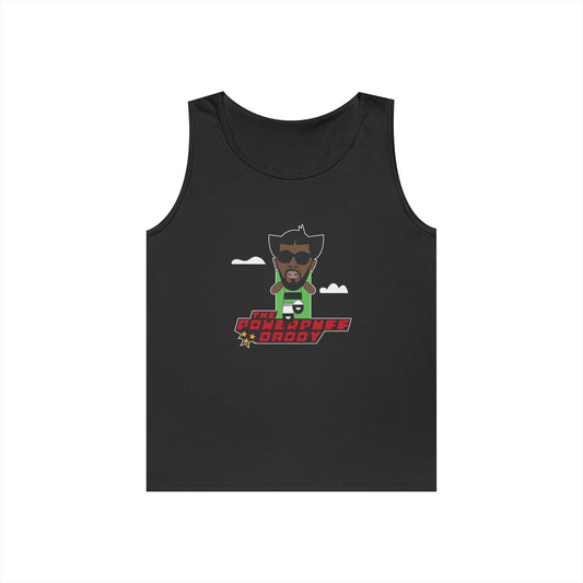powerpuff daddy buttercup p diddy parody powerpuff girls mashup funny tank top
