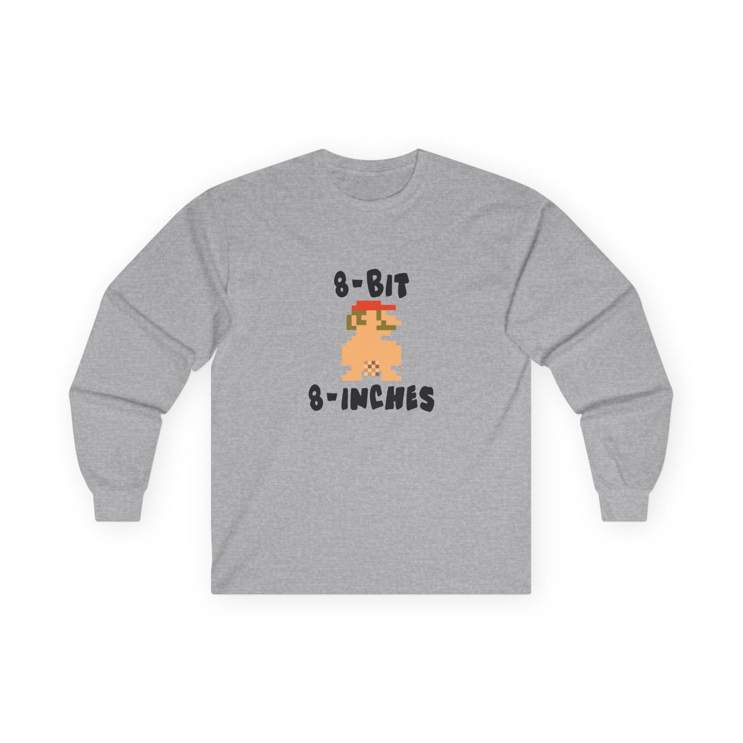 8-Bit, 8-Inches - Long Sleeve