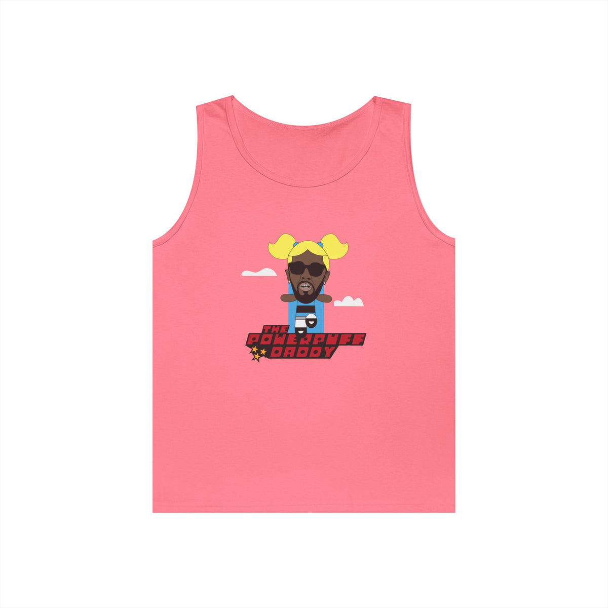 powerpuff daddy bubbles parody powerpuff girls diddy mashup funny tank top