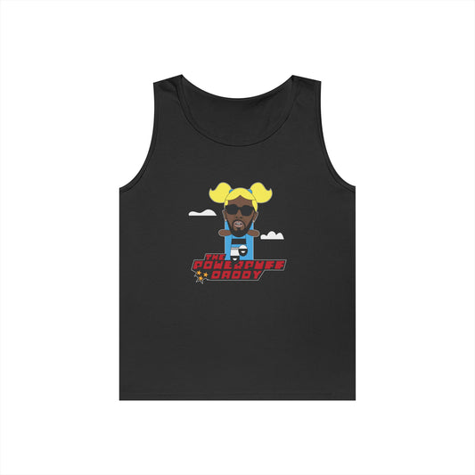 powerpuff daddy bubbles parody powerpuff girls diddy mashup funny tank top