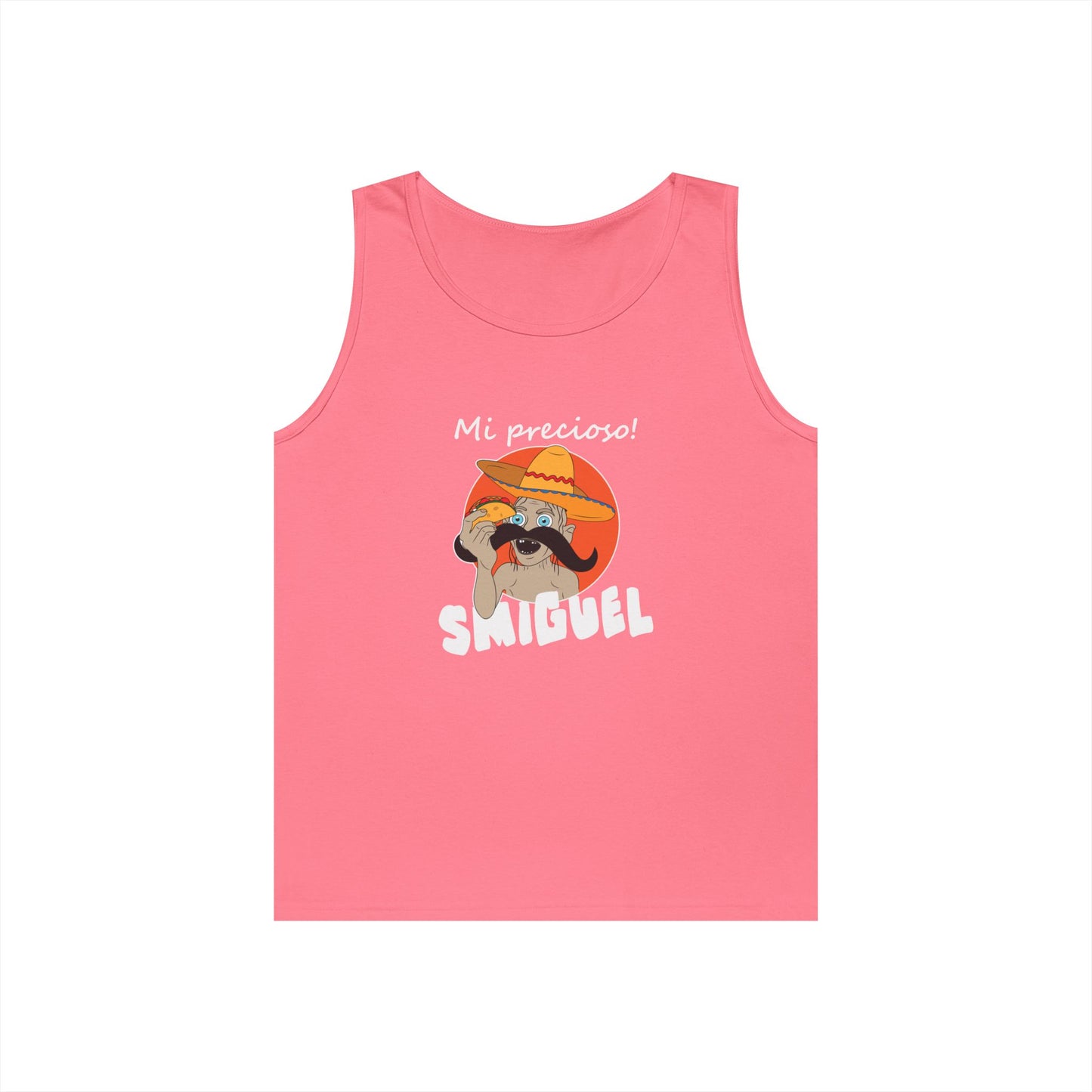funny Smiguel Smeagol parody taco sombrero Cinco de Mayo tank top