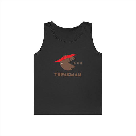 tupac pacman parody mashup funny tank top design