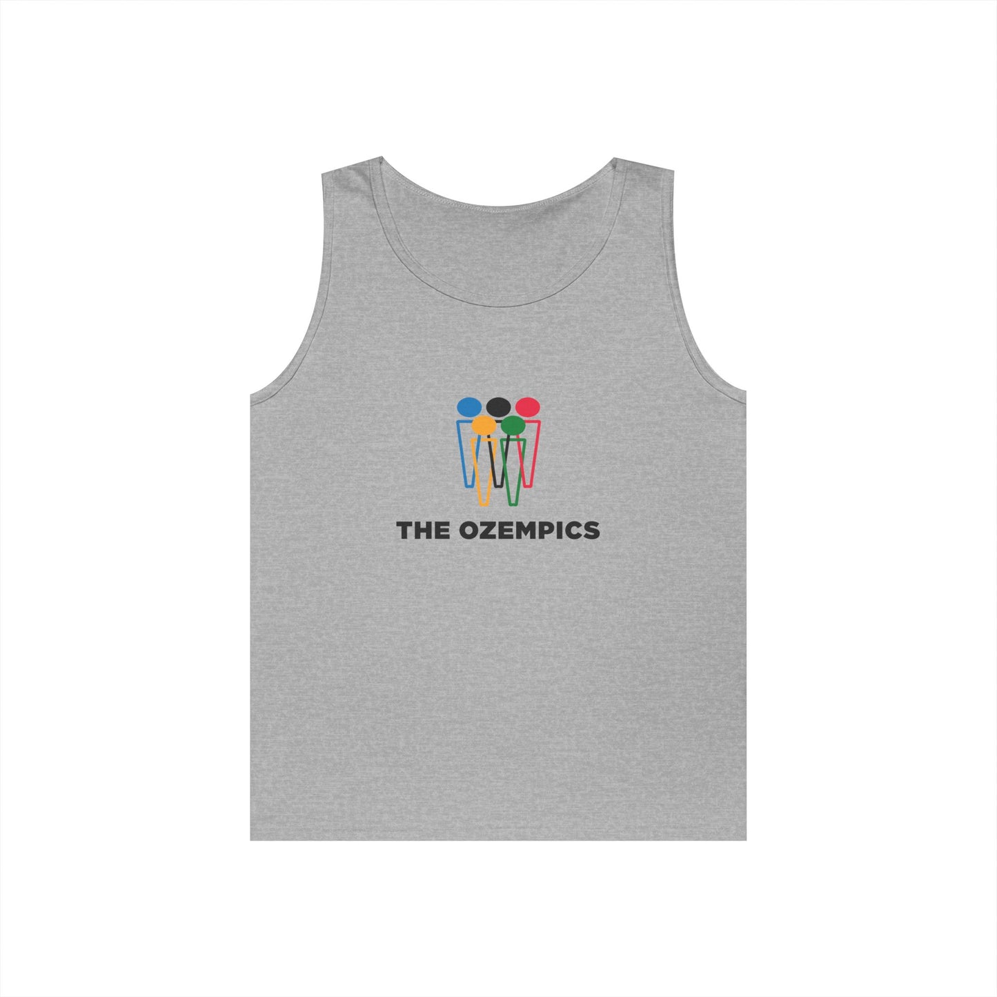 ozempics parody olympics logo skinny shapes funny tank top design