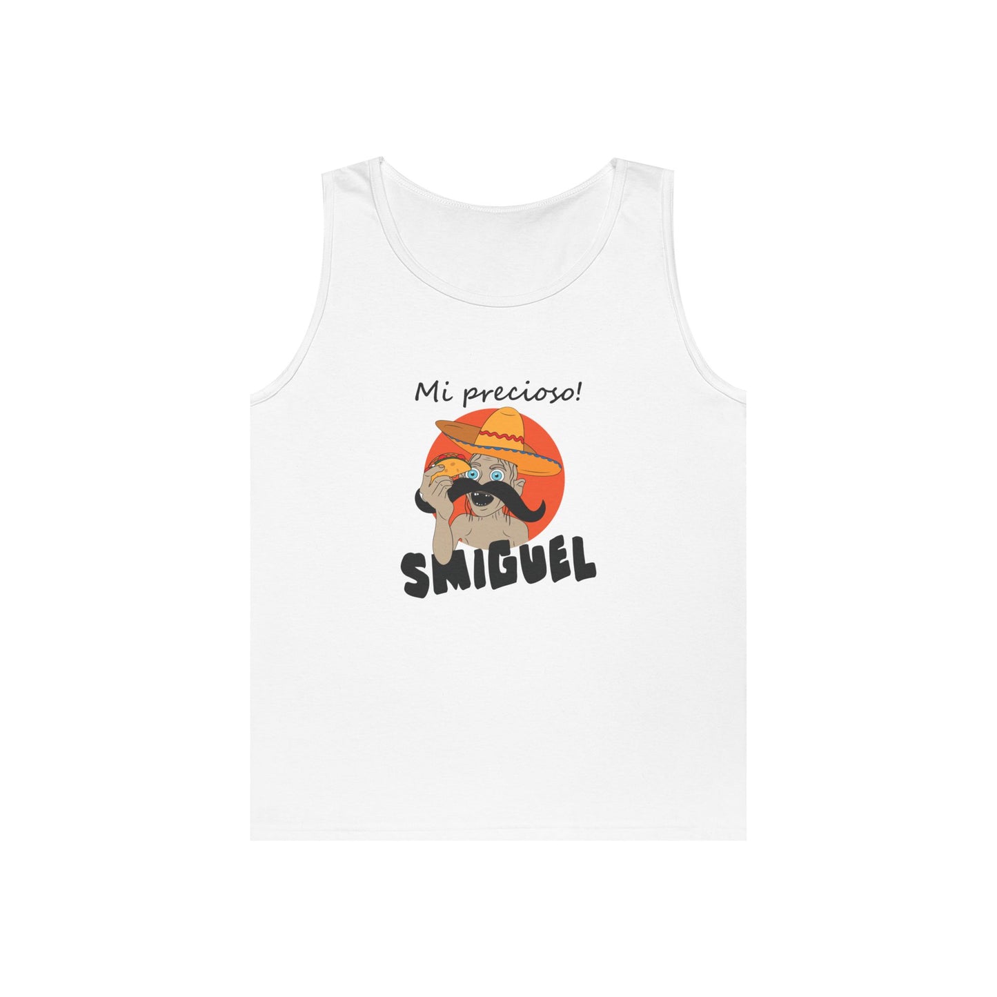 funny Smiguel Smeagol parody taco sombrero Cinco de Mayo tank top