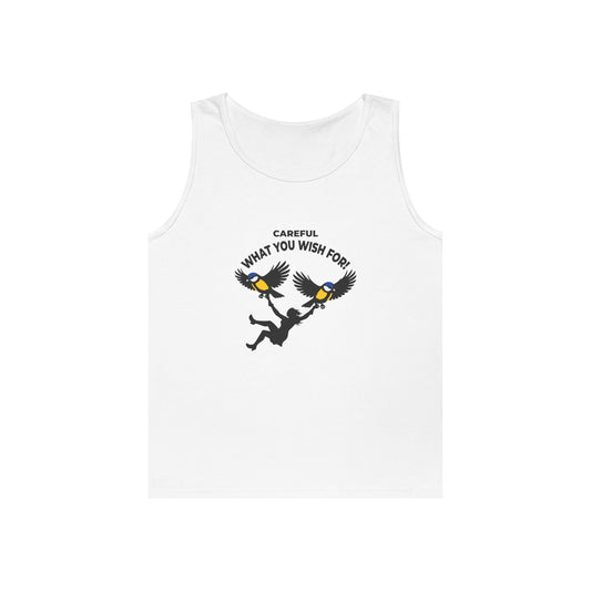 woman carried by two giant birds genie wish gone wrong big tits tank top design