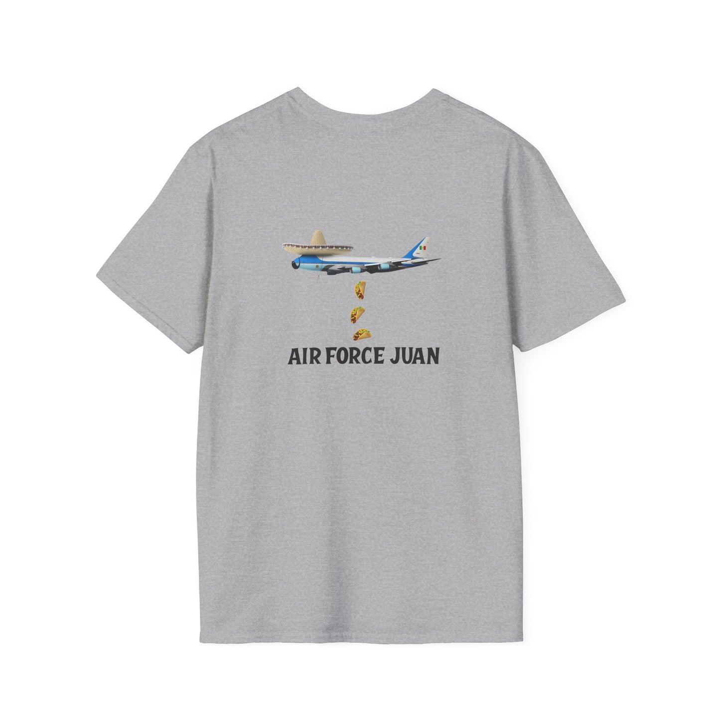Air Force Juan - T-Shirt (BACK PRINT)