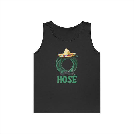 funny hose pun sombrero mustache Cinco de Mayo tank top Hose
