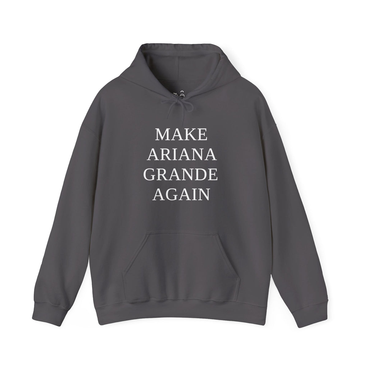 Make Ariana Grande Again funny parody shirt with stacked text design