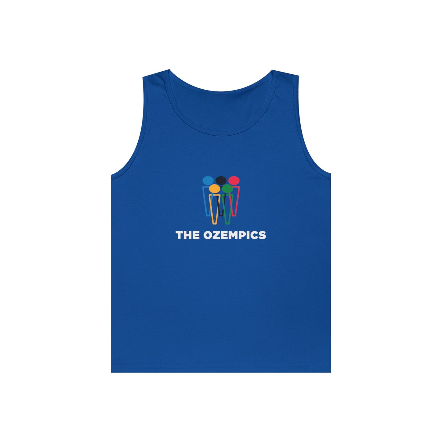 ozempics parody olympics logo skinny shapes funny tank top design