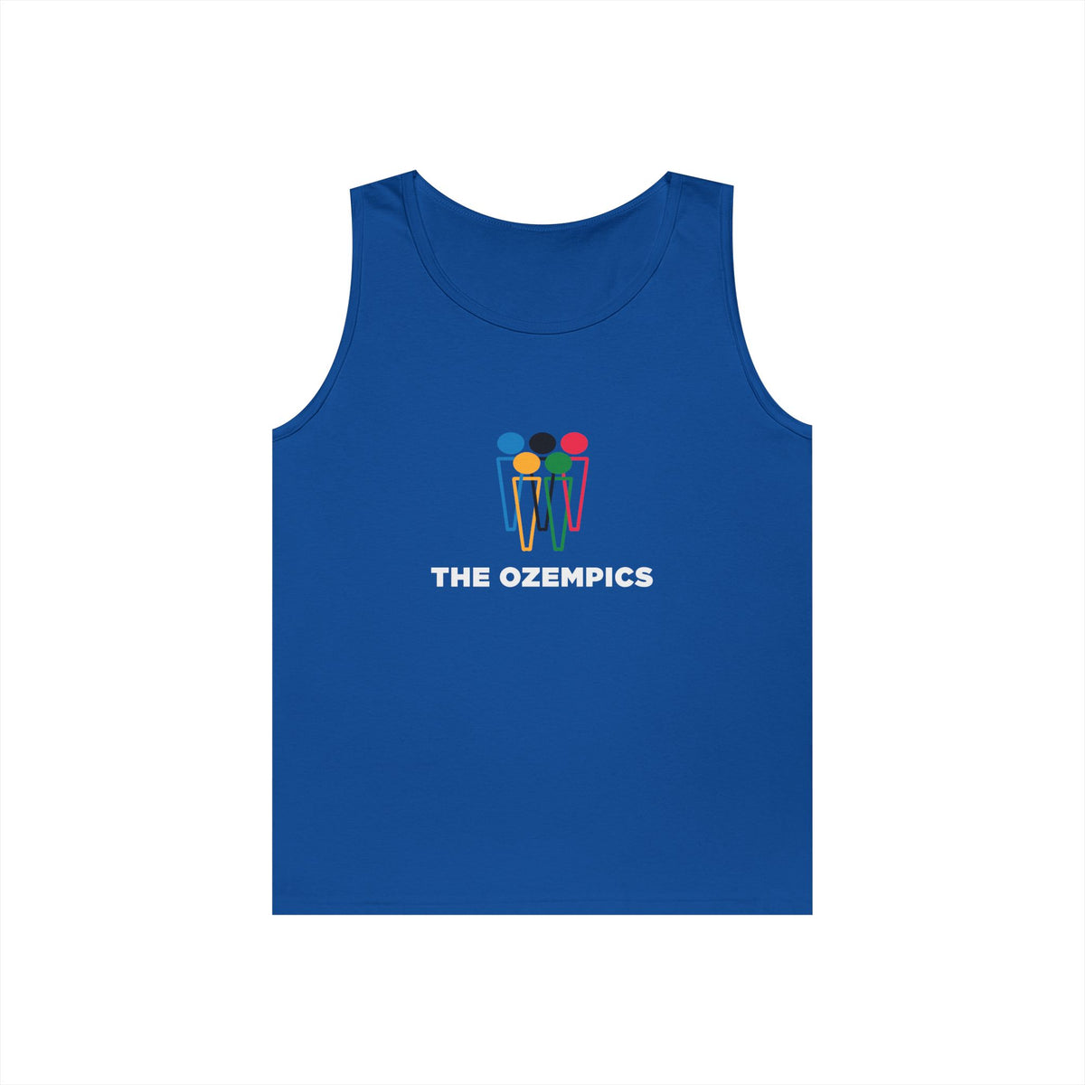 ozempics parody olympics logo skinny shapes funny tank top design