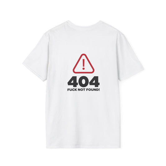 404 Error - T-Shirt (BACK PRINT)