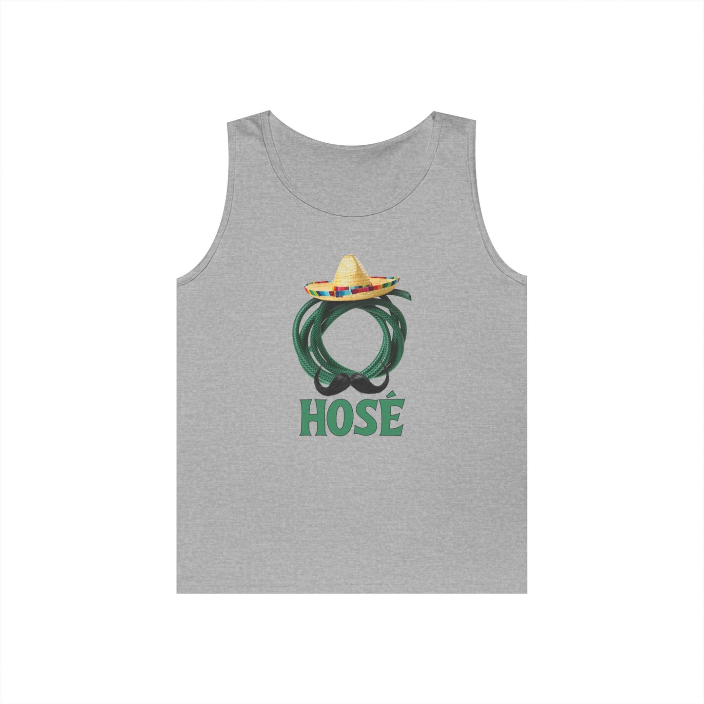 funny hose pun sombrero mustache Cinco de Mayo tank top Hose