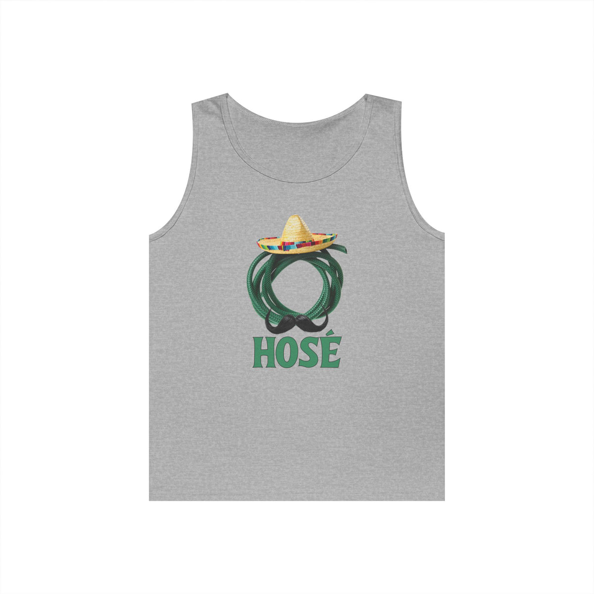 funny hose pun sombrero mustache Cinco de Mayo tank top Hose