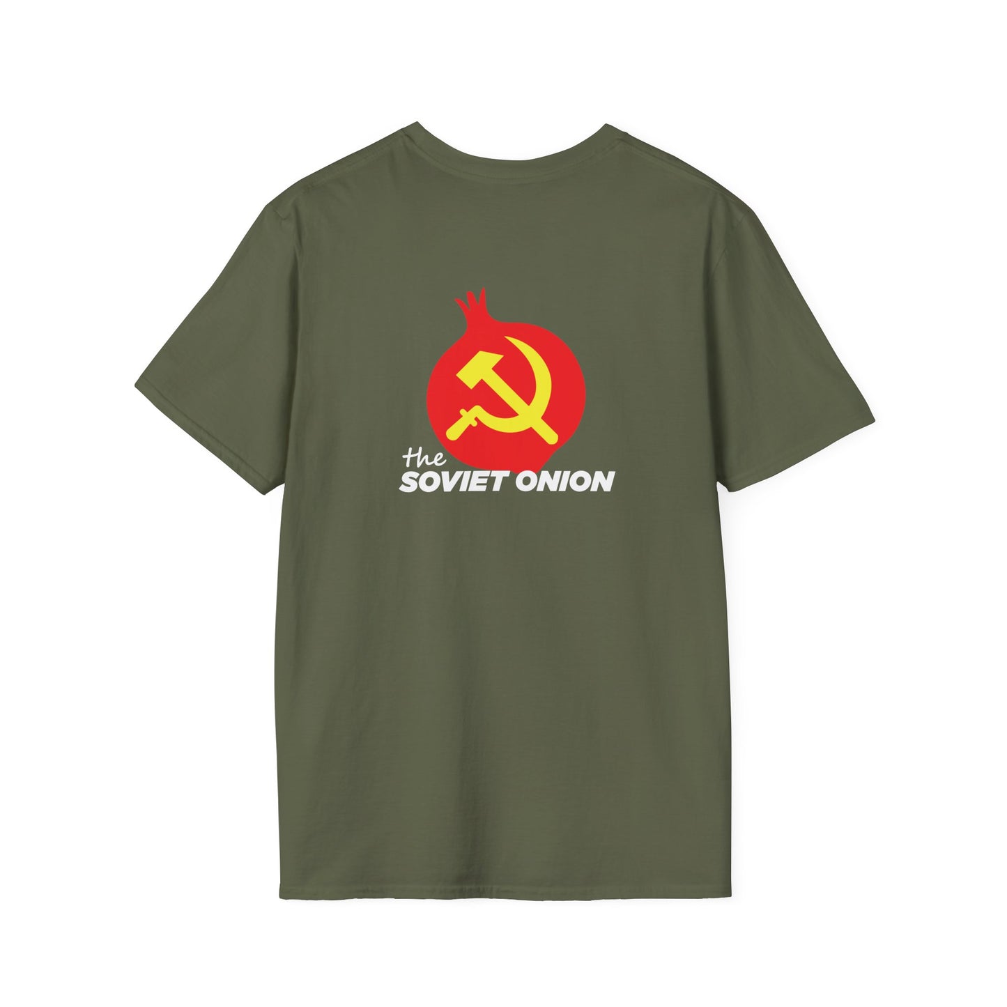 The Soviet Onion T - Shirt (BACK PRINT)