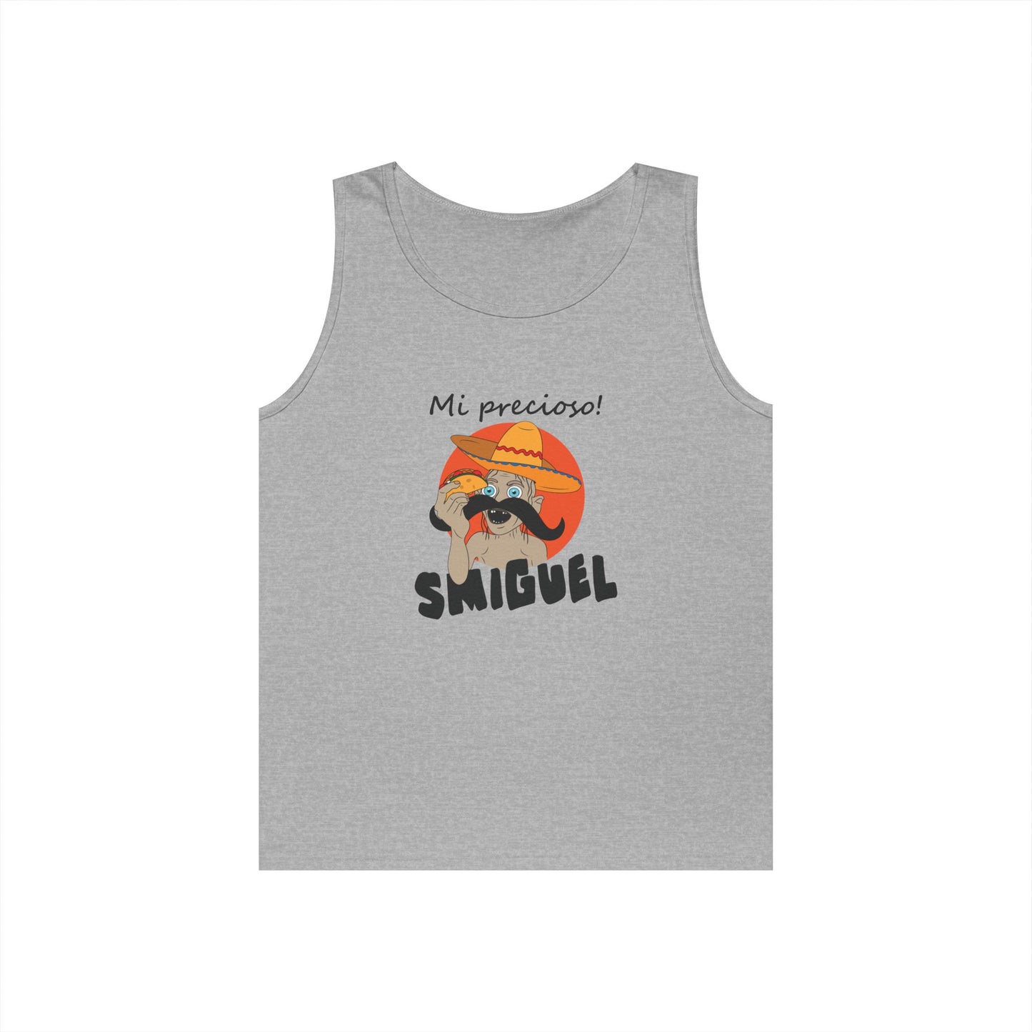 funny Smiguel Smeagol parody taco sombrero Cinco de Mayo tank top