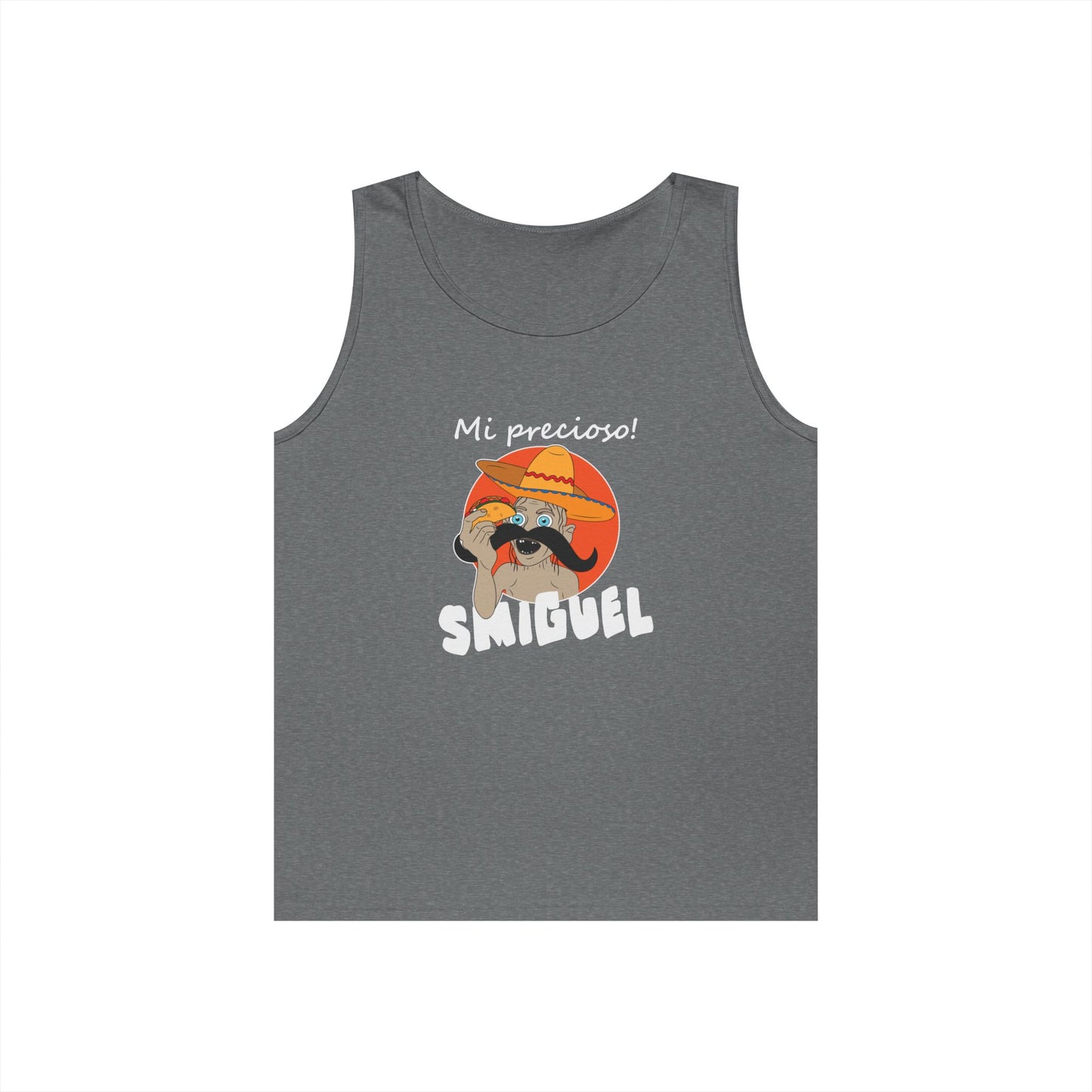 funny Smiguel Smeagol parody taco sombrero Cinco de Mayo tank top