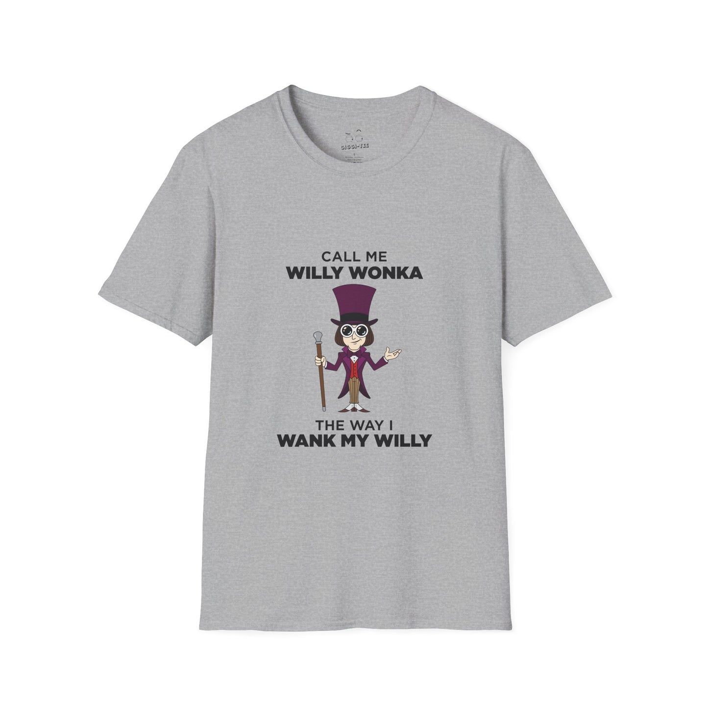 Call Me Willy Wonka The Way I Wank My Willy - Parody T-Shirt