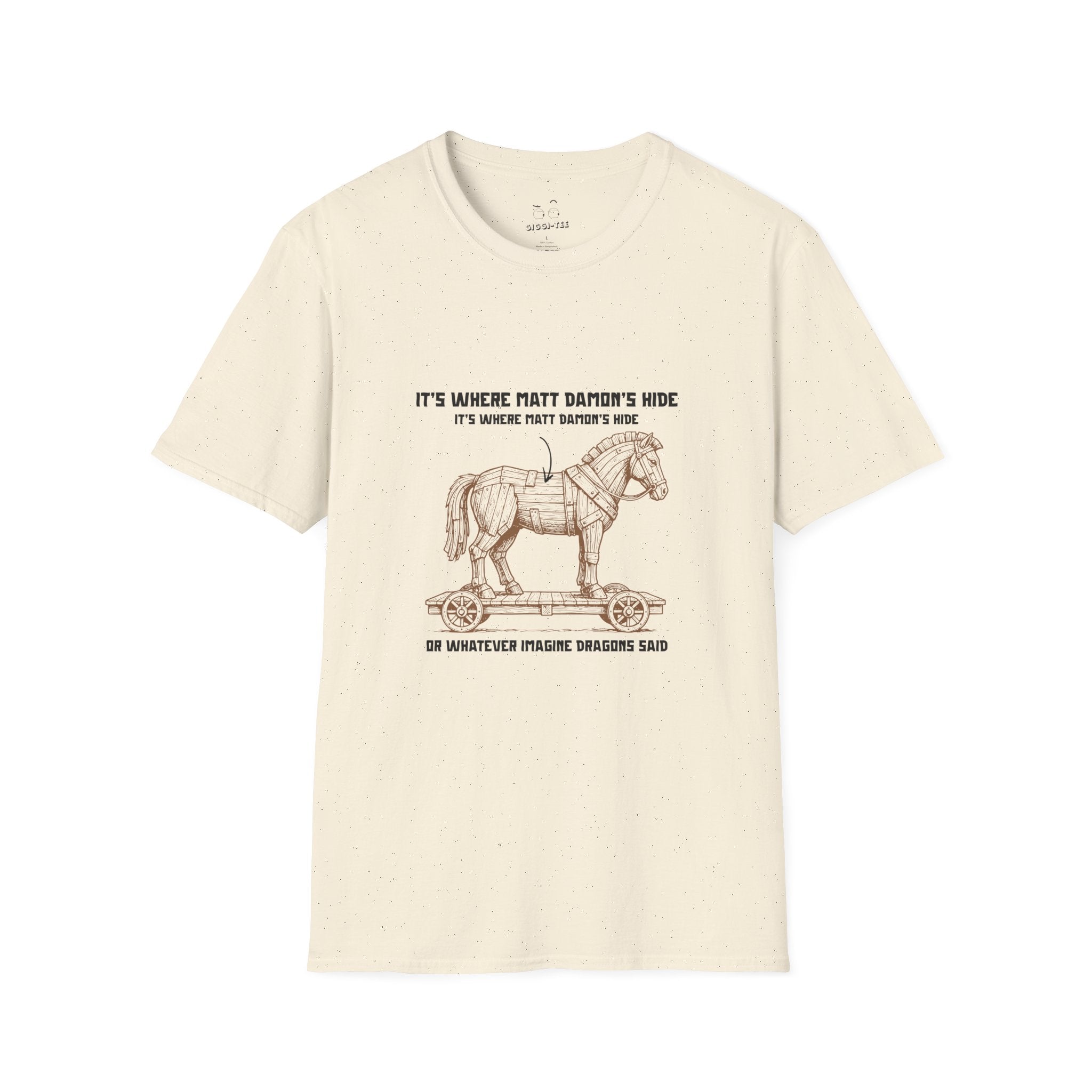 It's Where Matt Damon's Hide - Odyssey T-Shirt – Giggitee