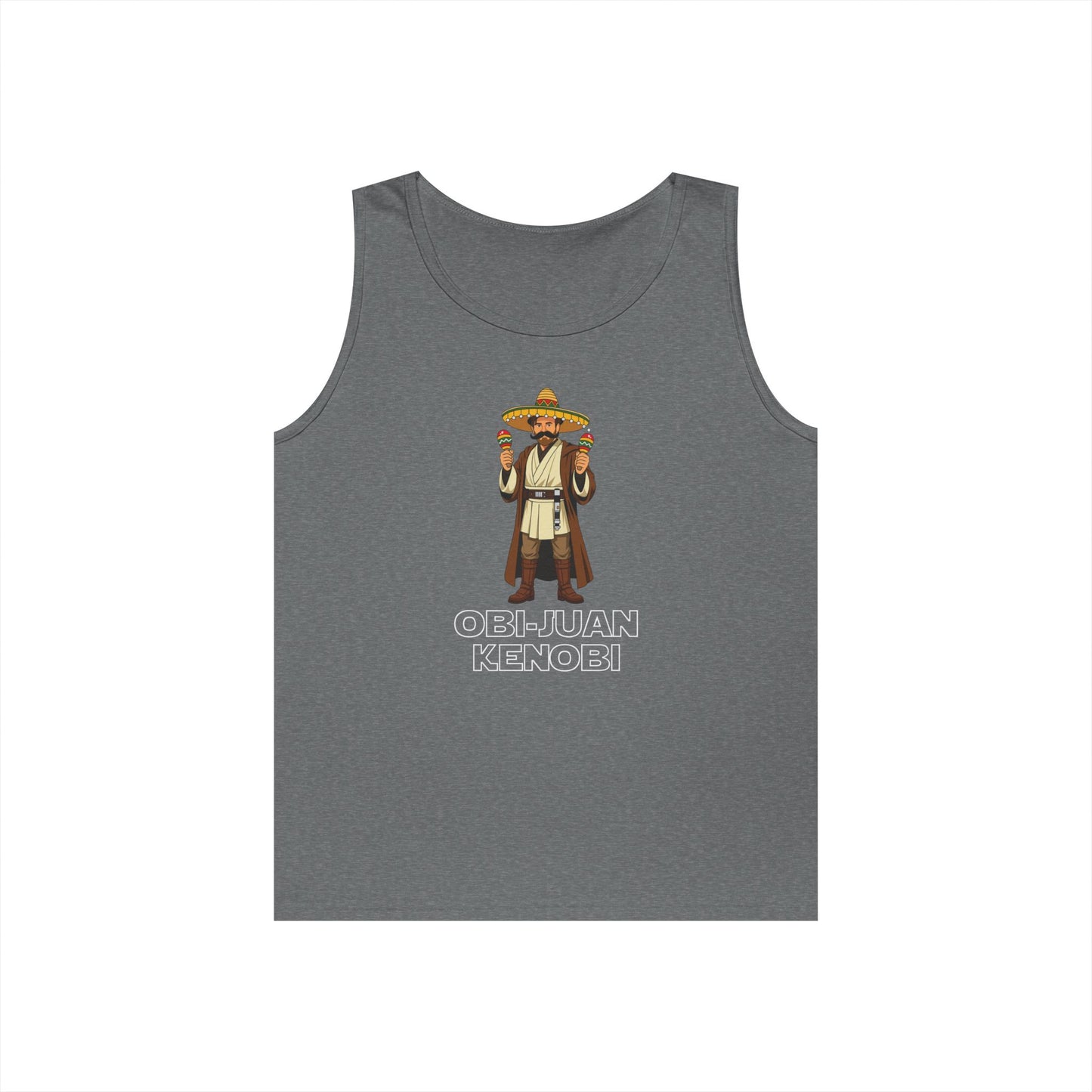 funny Obi Wan Kenobi parody sombrero maracas Cinco de Mayo tank top