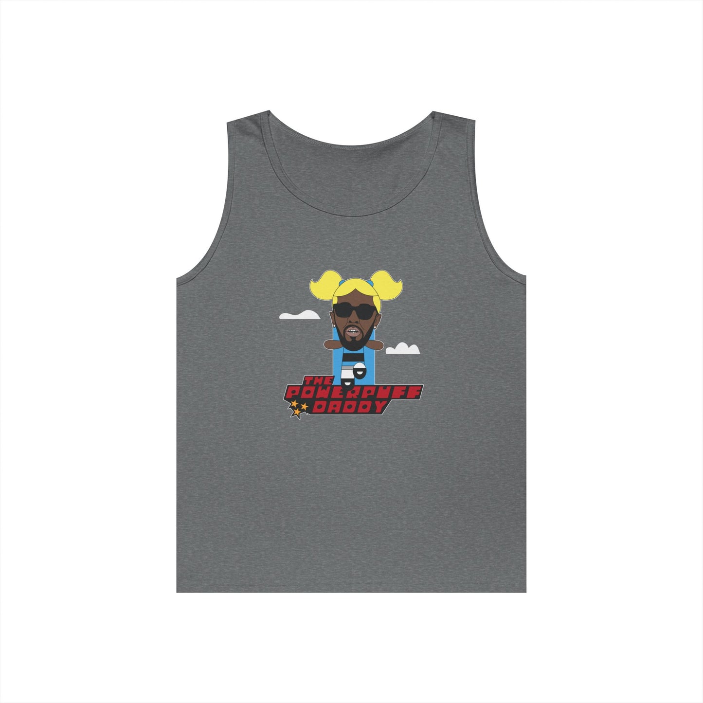 powerpuff daddy bubbles parody powerpuff girls diddy mashup funny tank top