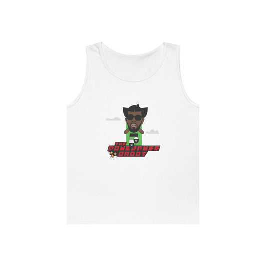 powerpuff daddy buttercup p diddy parody powerpuff girls mashup funny tank top