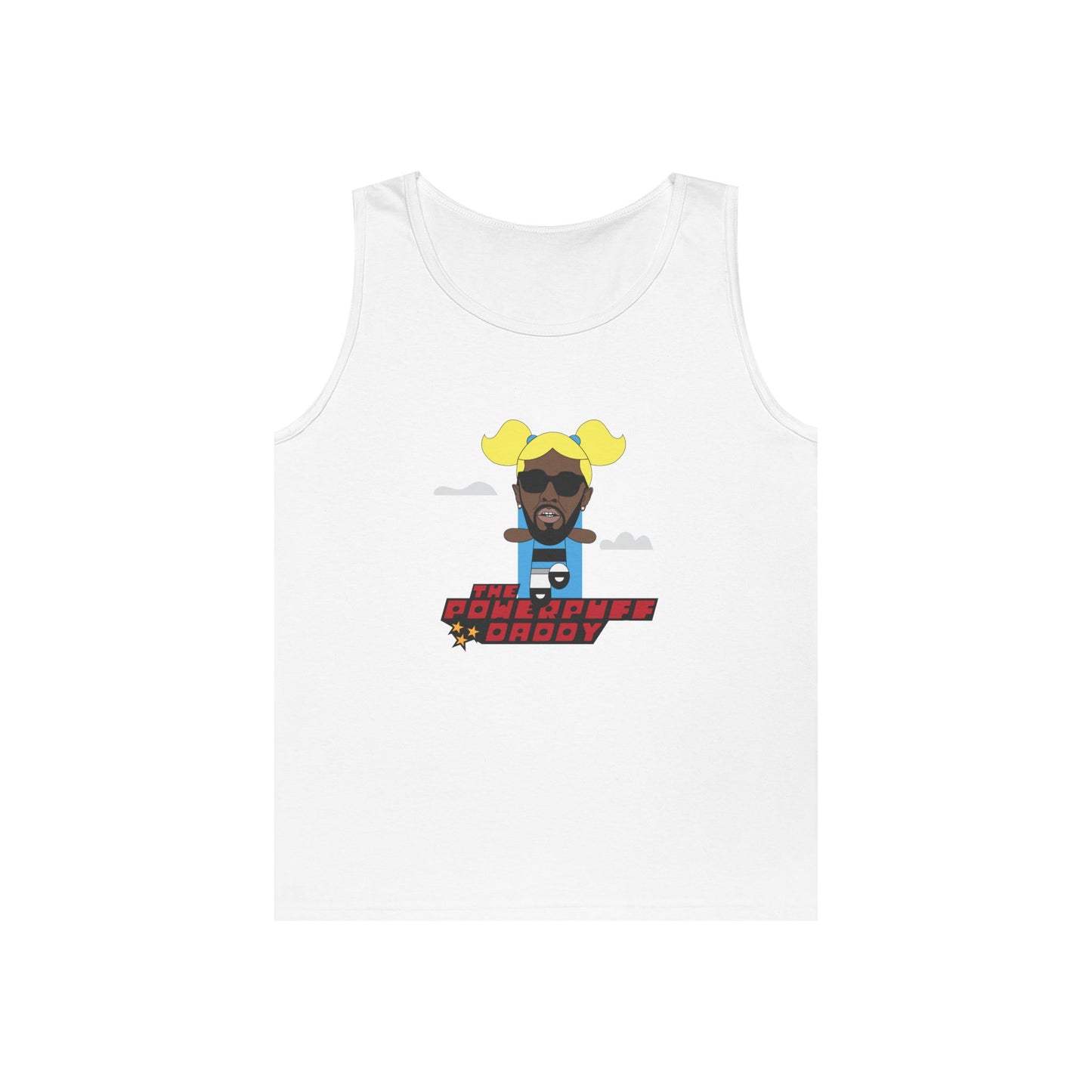 powerpuff daddy bubbles parody powerpuff girls diddy mashup funny tank top