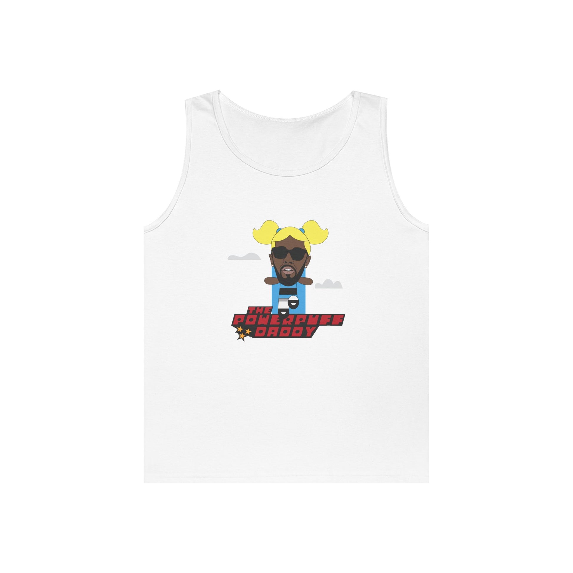 powerpuff daddy bubbles parody powerpuff girls diddy mashup funny tank top