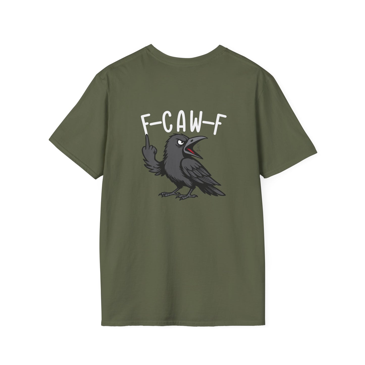 F-Caw-F - T-Shirt (BACK PRINT)