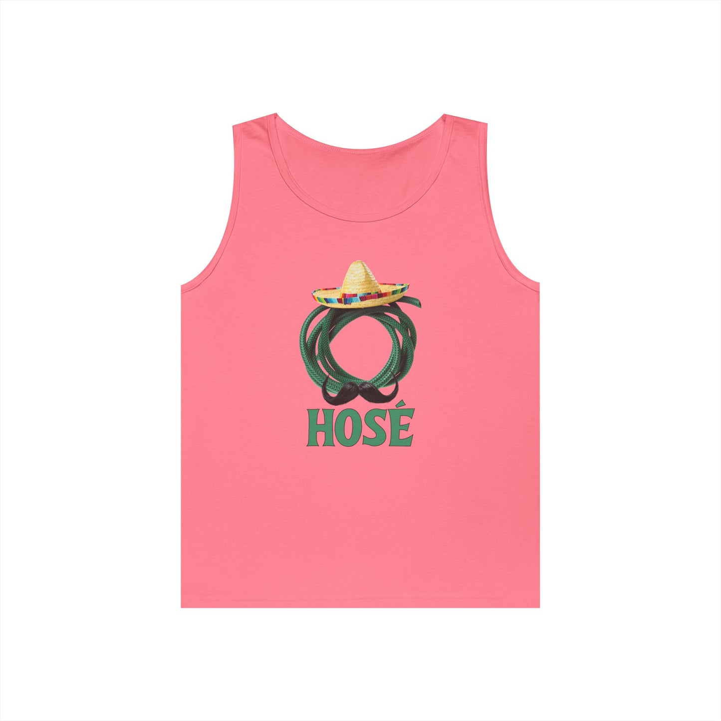 funny hose pun sombrero mustache Cinco de Mayo tank top Hose