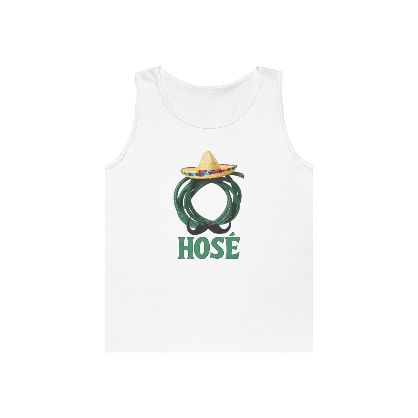 funny hose pun sombrero mustache Cinco de Mayo tank top Hose