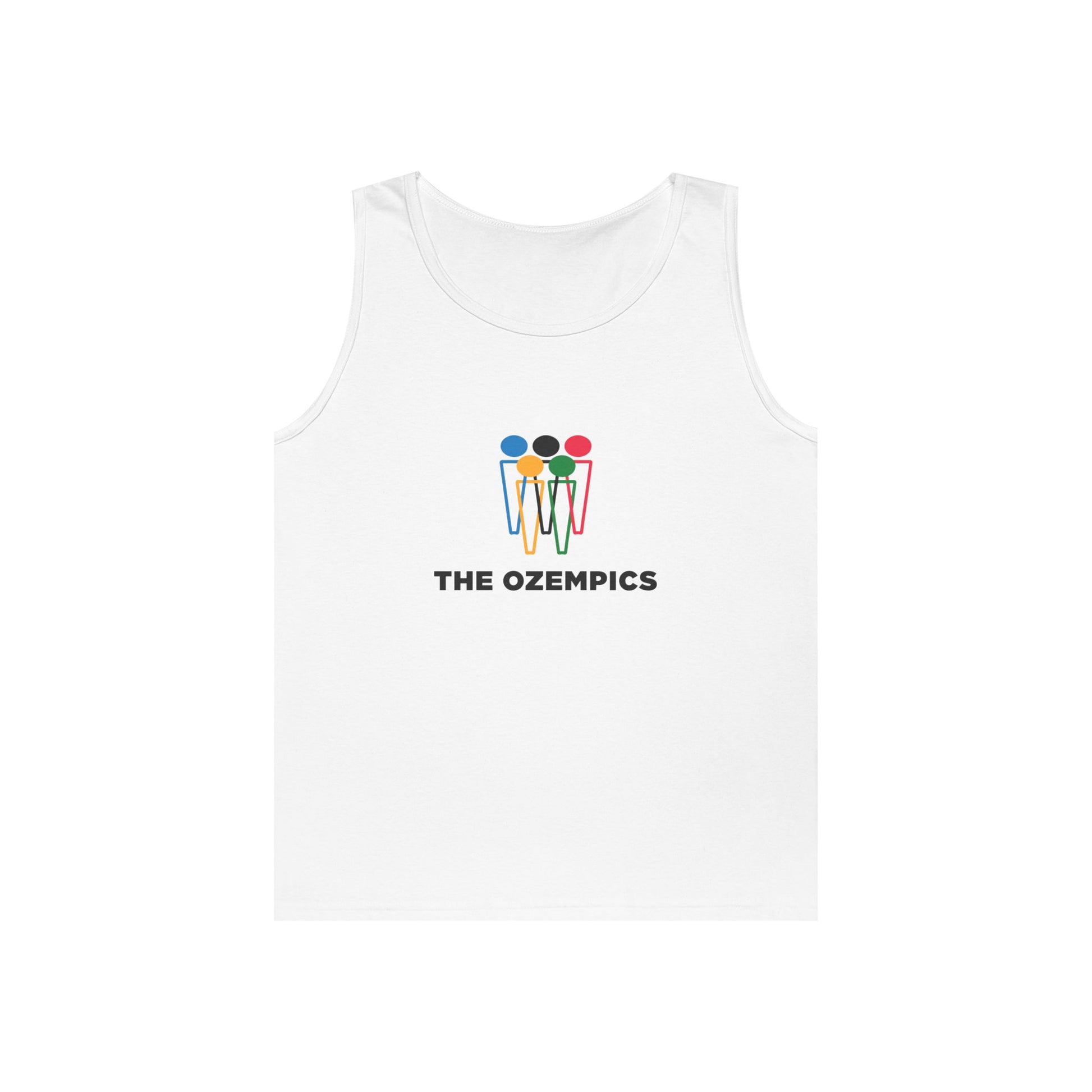 ozempics parody olympics logo skinny shapes funny tank top design