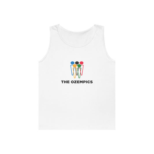 ozempics parody olympics logo skinny shapes funny tank top design