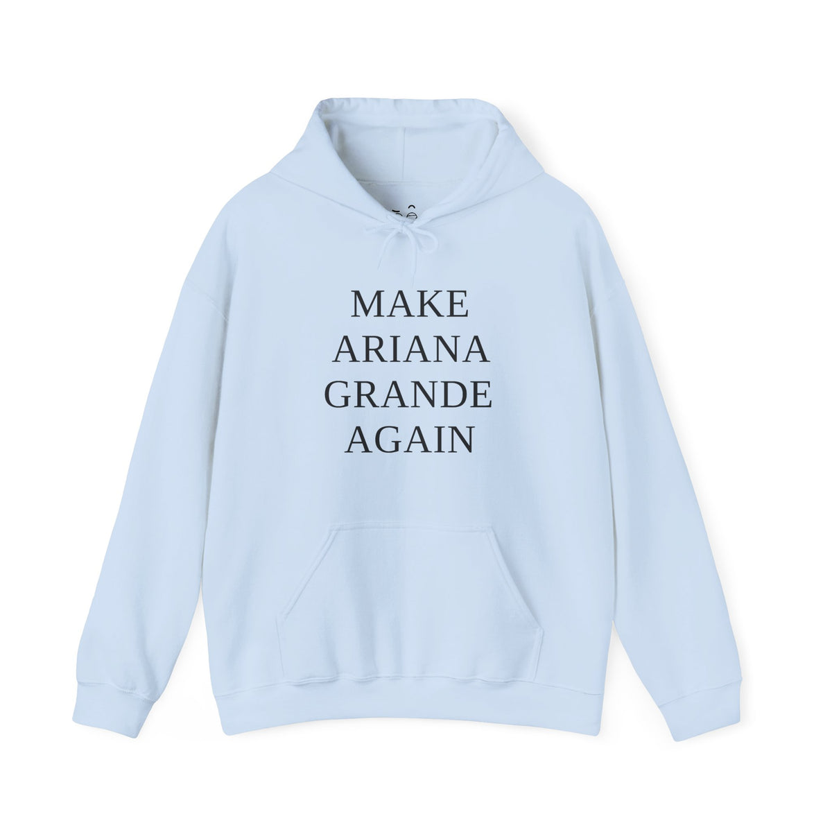 Make Ariana Grande Again funny parody shirt with stacked text design
