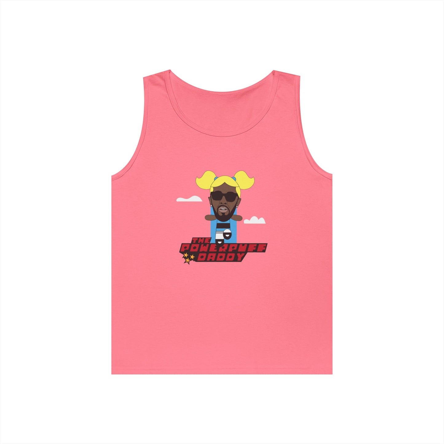 powerpuff daddy bubbles parody powerpuff girls diddy mashup funny tank top