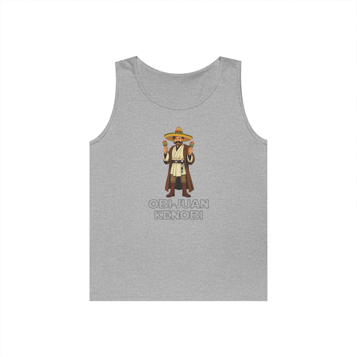funny Obi Wan Kenobi parody sombrero maracas Cinco de Mayo tank top