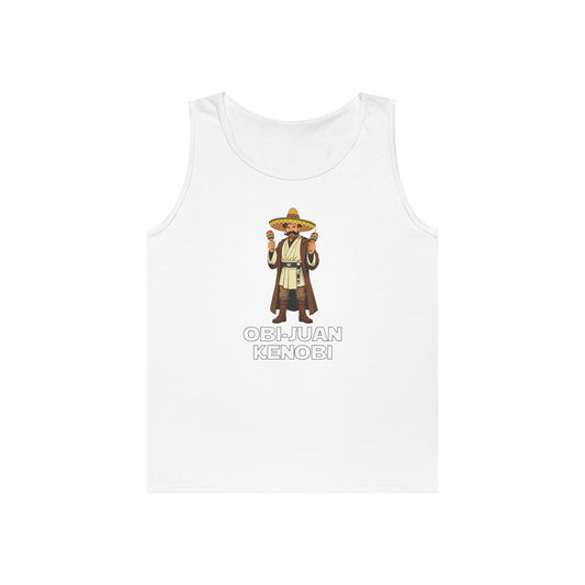 funny Obi Wan Kenobi parody sombrero maracas Cinco de Mayo tank top