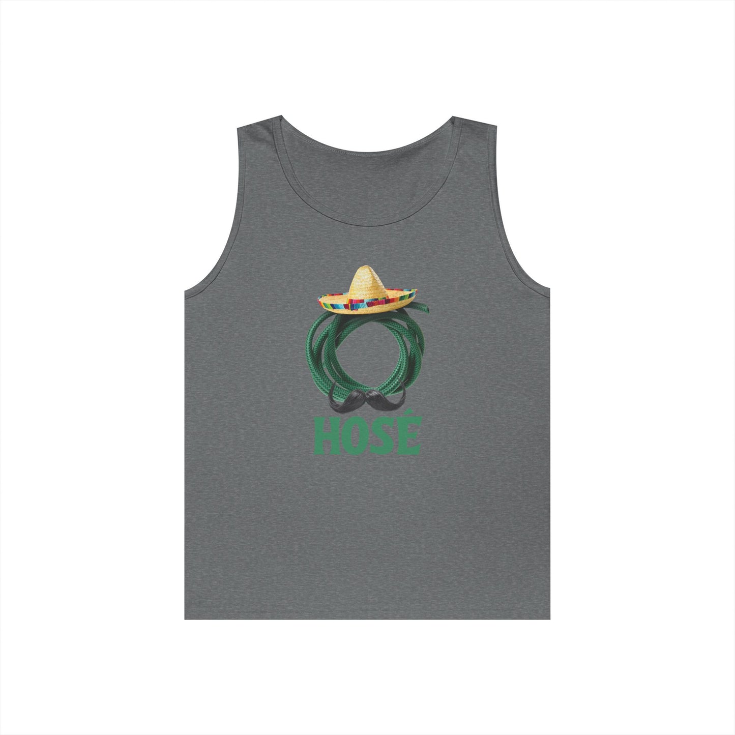 funny hose pun sombrero mustache Cinco de Mayo tank top Hose