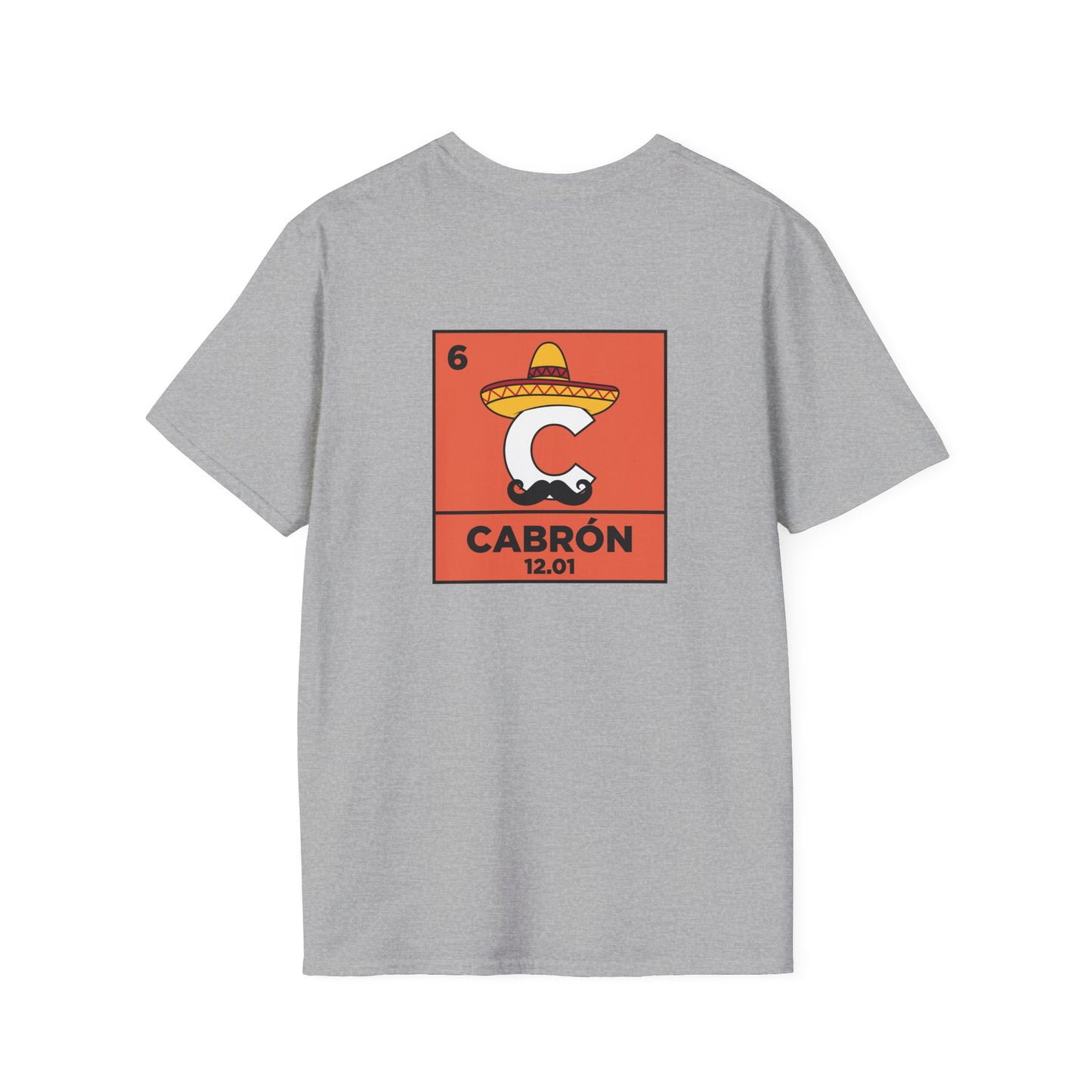 Cabrón - T-Shirt (BACK PRINT)