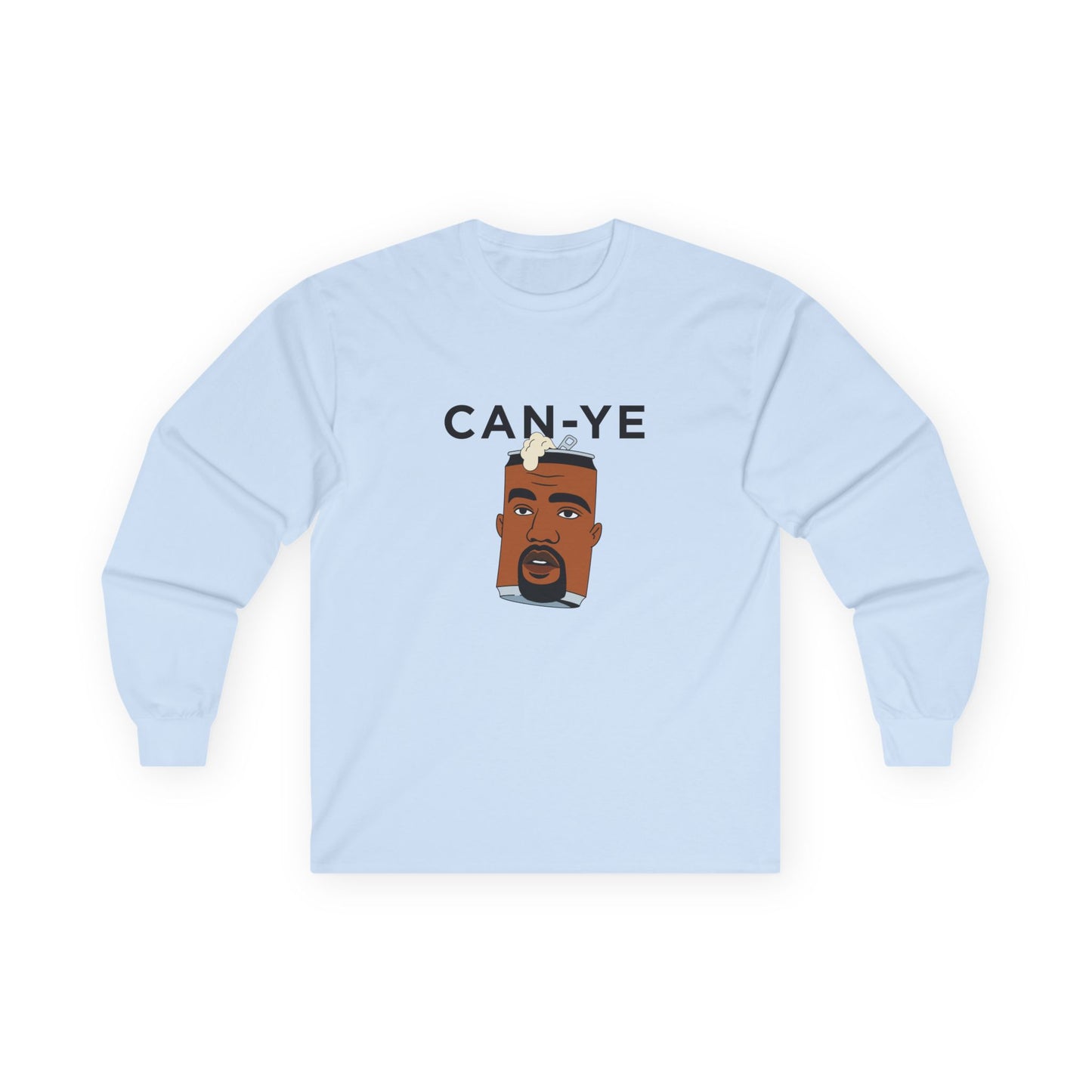 Absurd Can Ye pun t-shirt reimagining Kanye West as a literal soda can