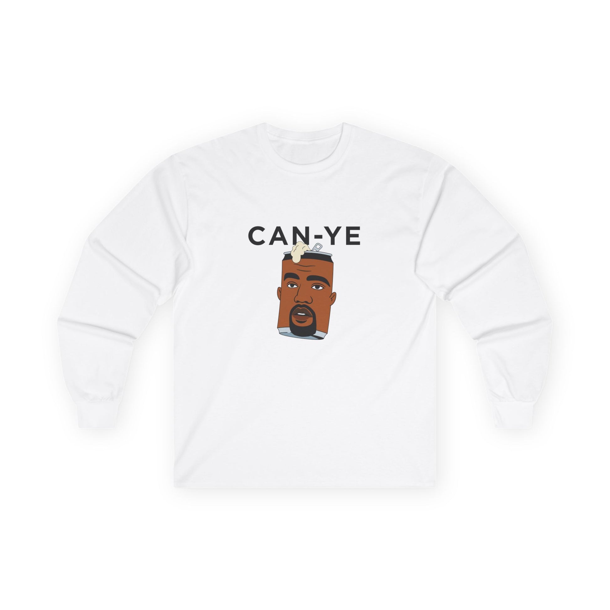 Absurd Can Ye pun t-shirt reimagining Kanye West as a literal soda can