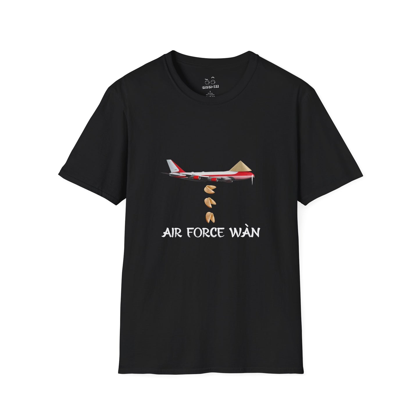 Chinese inspired air force one the presidential plane now with a rice hat, mustached dropping fortune cookies like there's no tomorrow shirt