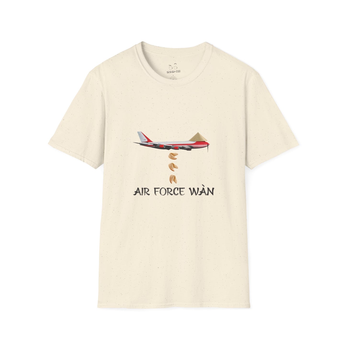 Chinese inspired air force one the presidential plane now with a rice hat, mustached dropping fortune cookies like there's no tomorrow shirt