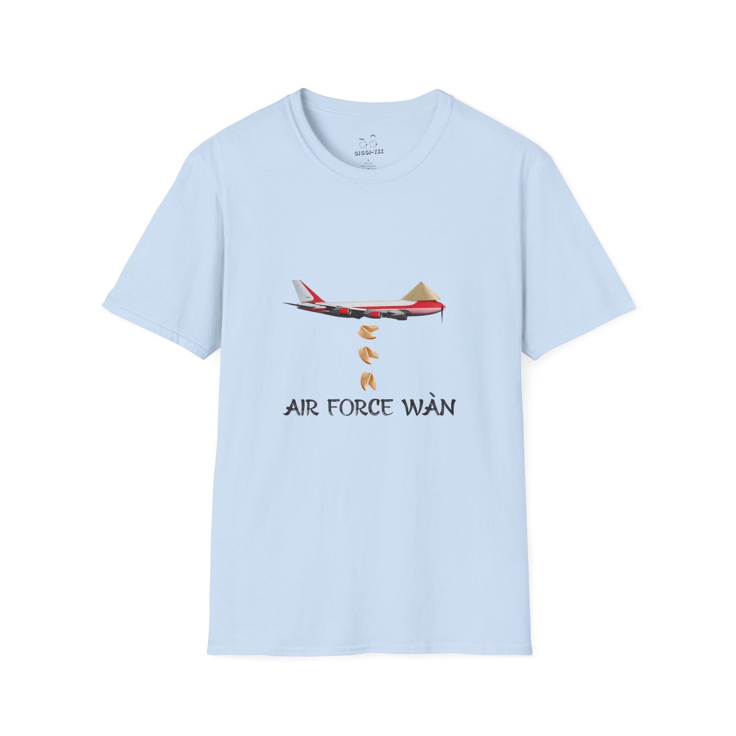 Chinese inspired air force one the presidential plane now with a rice hat, mustached dropping fortune cookies like there's no tomorrow shirt