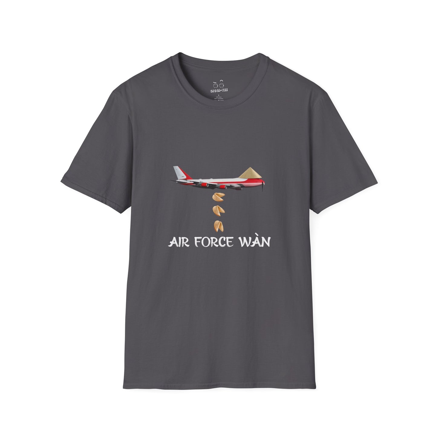 Chinese inspired air force one the presidential plane now with a rice hat, mustached dropping fortune cookies like there's no tomorrow shirt
