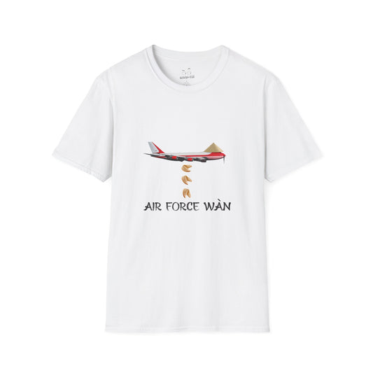 Chinese inspired air force one the presidential plane now with a rice hat, mustached dropping fortune cookies like there's no tomorrow shirt